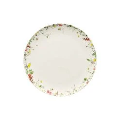 Rosenthal Speiseteller 27 Cm Coupe Brillance Fleurs Sauvages