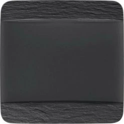 Villeroy & Boch Speiseteller Quadratisch 28 Cm Manufacture Rock
