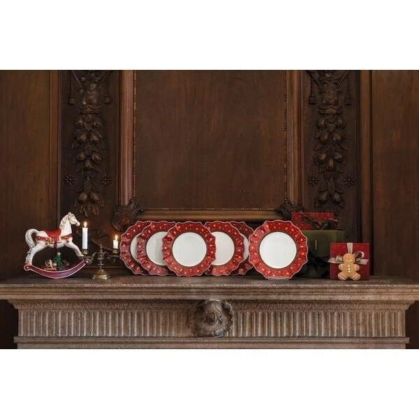 Villeroy & Boch Speiseteller 29 Cm Toy's Delight Rot 2 Villeroy & Boch Speiseteller 29 Cm Toy's Delight Rot – Bild 2