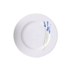 Dibbern Teller 26,5 Cm Impression Blume Blau