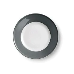 Dibbern Teller Flach 26 Cm Fahne Solid Color Anthrazit